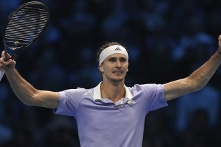 Alexander Zverev trop fort pour Alcaraz KEYSTONE/AP/Antonio Calanni